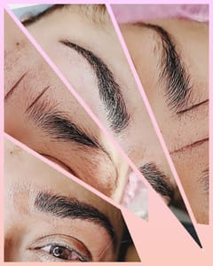 Eyebrow Tattoo result by Eye Kendy Estudio Microblading in Watsonville, CA