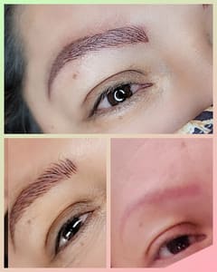Eyebrow Tattoo result by Eye Kendy Estudio Microblading in Watsonville, CA