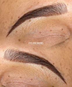Eyebrow Tattoo result by Eye Love Brows in Indianapolis, IN