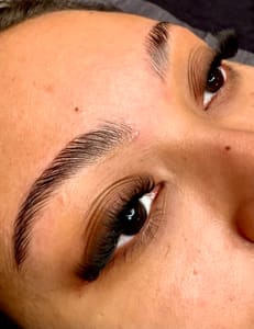 Eyebrow Tattoo result by Eye Love lash+brow in Round Rock, TX