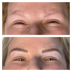 Eyebrow Tattoo result by Eye Love LG in Lake Geneva, WI