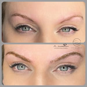 Eyebrow Tattoo result by Eye See Brow Beauty Spa in Rochester Hills, MI