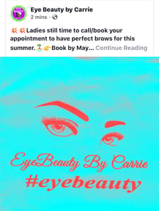 Eyebrow Tattoo result by EyeBeauty by Carrie | Permanent Eye Makeup in Lake City, FL