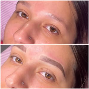 Eyebrow Tattoo result by Eyebross Artistry by Jamie Ross in Toledo, OH