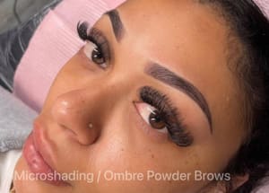 Eyebrow Tattoo result by Eyebross Artistry by Jamie Ross in Toledo, OH