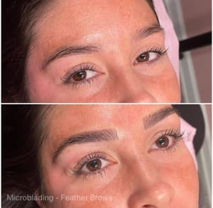 Eyebrow Tattoo result by Eyebross Artistry by Jamie Ross in Toledo, OH