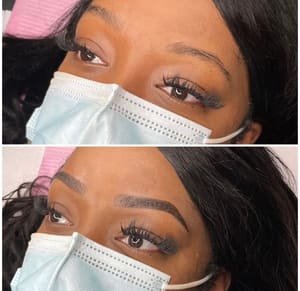 Eyebrow Tattoo result by Eyebross Artistry by Jamie Ross in Toledo, OH