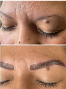 Eyebrow Tattoo result by Eyebrow and Microblading by Sol in Mcallen, TX