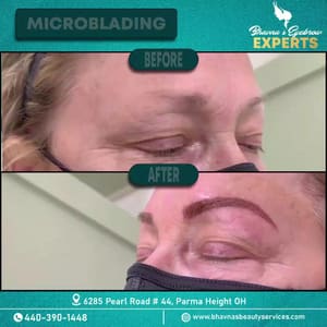 Eyebrow Tattoo result by Eyebrow Experts Inc. in Parma Heights, OH