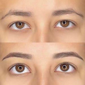 Eyebrow Tattoo result by Eyebrow King in Miami, FL