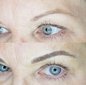 Eyebrow Tattoo result by Eyebrow King in Miami, FL