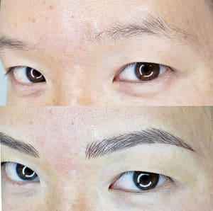 Eyebrow Tattoo result by Eyebrow King in Miami, FL