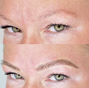 Eyebrow Tattoo result by Eyebrow King in Miami, FL