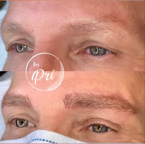 Eyebrow Tattoo result by Eyebrow Microblading By Pri in Vero Beach, FL