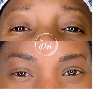 Eyebrow Tattoo result by Eyebrow Microblading By Pri in Vero Beach, FL