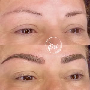 Eyebrow Tattoo result by Eyebrow Microblading By Pri in Vero Beach, FL