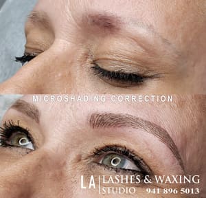 Eyebrow Tattoo result by Eyebrow Microblading in Bradenton, FL