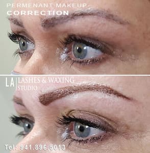 Eyebrow Tattoo result by Eyebrow Microblading in Bradenton, FL