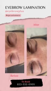 Eyebrow Tattoo result by Eyebrow Plus in Modesto, CA