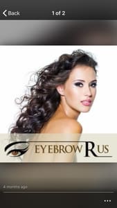 Eyebrow Tattoo result by Eyebrow R Us in Apple Valley, CA