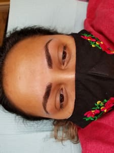 Eyebrow Tattoo result by Eyebrow Shaping By Asia in Visalia, CA