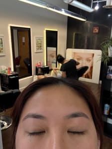 Eyebrow Tattoo result by Eyebrow threading and waxing salon Shanti Threading and waxing Salon seattle in Seattle, WA