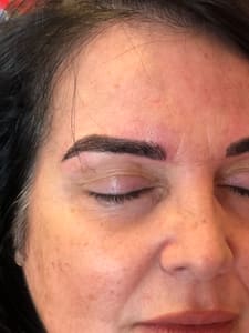 Eyebrow Tattoo result by Eyebrow Threading BeYOUtiful in El Paso, TX