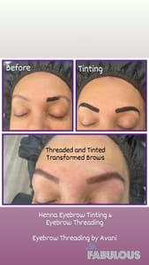 Eyebrow Tattoo result by Eyebrow Threading By Avani in Riverview, FL