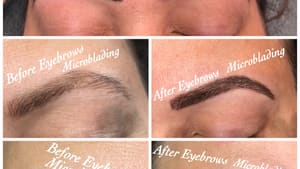 Eyebrow Tattoo result by Eyebrow Threading & Microblading By Sakina - McKinney in Mckinney, TX