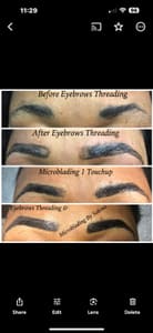 Eyebrow Tattoo result by Eyebrow Threading & Microblading By Sakina - McKinney in Mckinney, TX