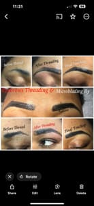 Eyebrow Tattoo result by Eyebrow Threading & Microblading By Sakina - McKinney in Mckinney, TX