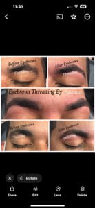 Eyebrow Tattoo result by Eyebrow Threading & Microblading By Sakina - McKinney in Mckinney, TX