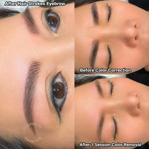 Eyebrow Tattoo result by Eyebrows By Donna Tong in Everett, WA