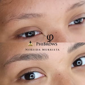 Eyebrow Tattoo result by Eyebrows by Nere LLC in El Paso, TX