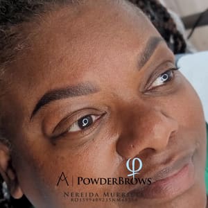 Eyebrow Tattoo result by Eyebrows by Nere LLC in El Paso, TX