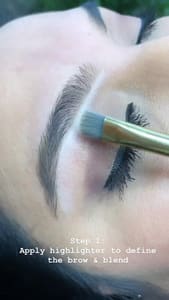 Eyebrow Tattoo result by Eyebrows By Rachel in San Diego, CA