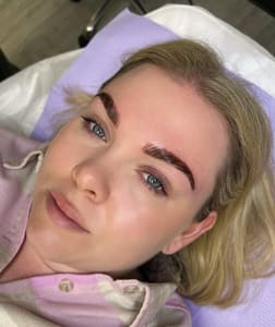 Eyebrow Tattoo result by Eyebrows by Sisi in Houston, TX