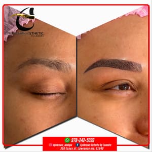 Eyebrow Tattoo result by Eyebrows Esthetic and Spa in Lawrence, MA