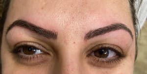 Eyebrow Tattoo result by EYEBROWS, Etc, WAXING/MICROBLADING in Southfield, MI