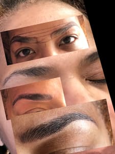 Eyebrow Tattoo result by EYEBROWS, Etc, WAXING/MICROBLADING in Southfield, MI