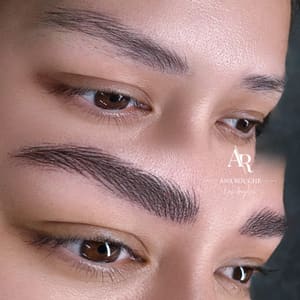 Eyebrow Tattoo result by Eyebrows LA by Ana Rouche in Los Angeles, CA