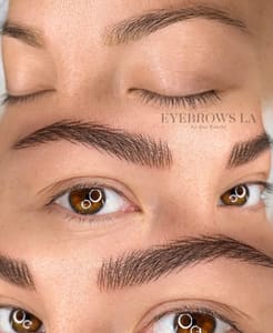 Eyebrow Tattoo result by Eyebrows LA by Ana Rouche in Los Angeles, CA
