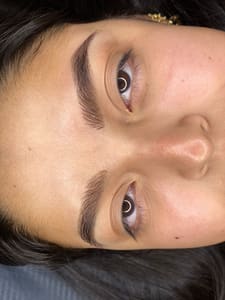 Eyebrow Tattoo result by EYEBROWS - LASHES Marce Botero in Pembroke Pines, FL