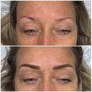 Eyebrow Tattoo result by Eyebrows & Permanent Make Up By Liz in Madera, CA
