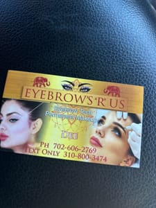 Eyebrow Tattoo result by Eyebrows R Us in Las Vegas, NV