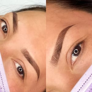 Eyebrow Tattoo result by eyebrows service in Lakewood, CA