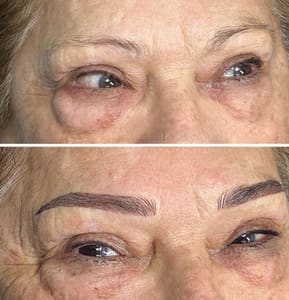 Eyebrow Tattoo result by Eyebrows Siempre Bella MMO in Montclair, CA