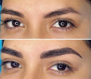 Eyebrow Tattoo result by Eyebrows Siempre Bella MMO in Montclair, CA