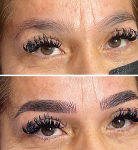 Eyebrow Tattoo result by Eyebrows Siempre Bella MMO in Montclair, CA