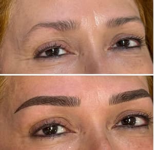 Eyebrow Tattoo result by Eyebrows Siempre Bella MMO in Montclair, CA